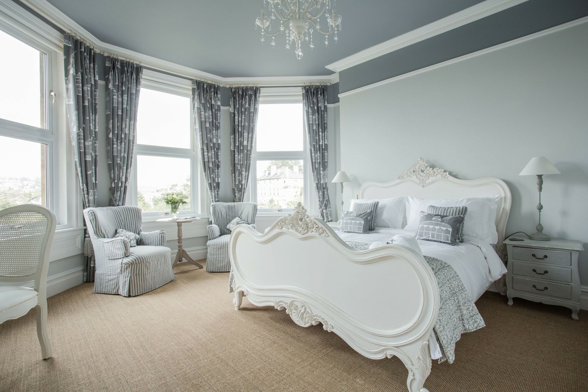 Grays Boutique B&B Бат Екстериор снимка The bedroom at The Old Vicarage